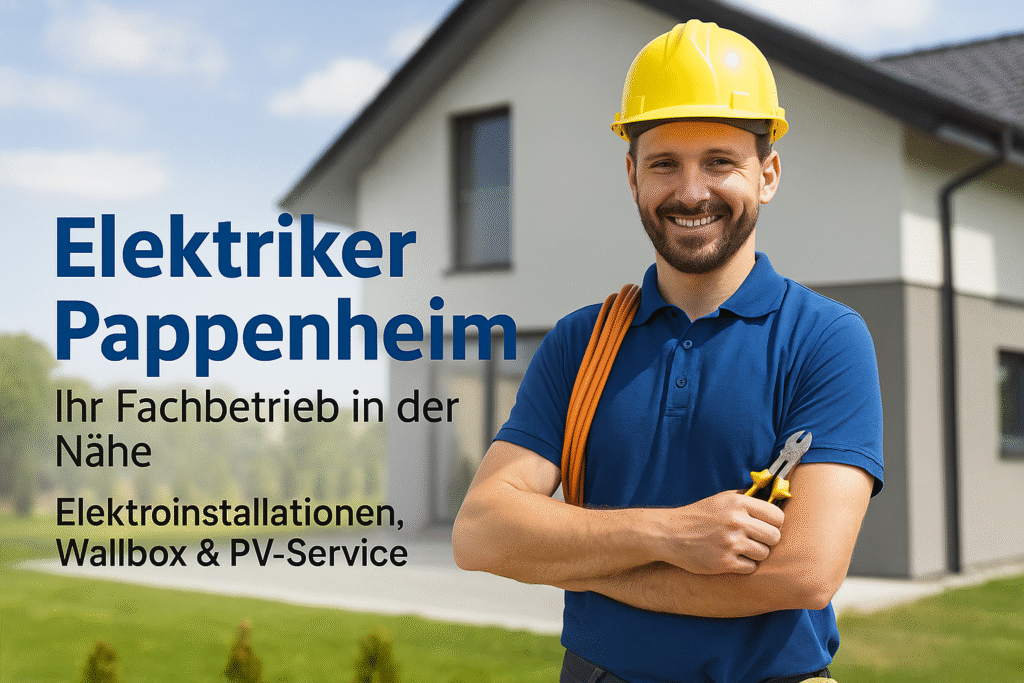 Elektriker Pappenheim – Fachbetrieb Elektro Sami für Elektroinstallationen, Wallbox-Montage und Photovoltaik-Service. Ihr zuverlässiger Elektriker in der Nähe.